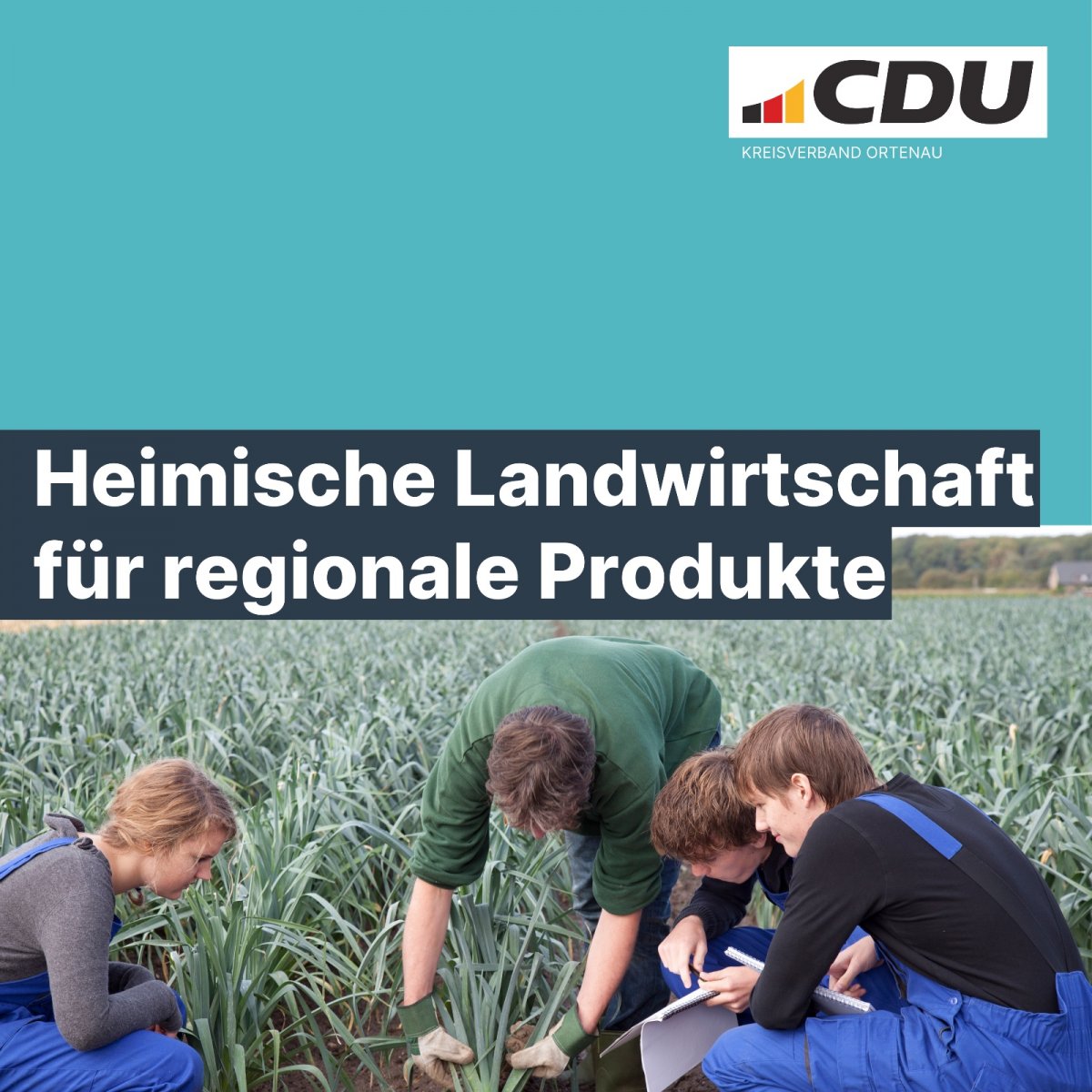 Heimlische Landwirtschaft für regionale Produkte